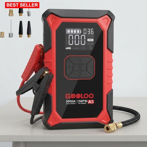 Portable jump starter - jump, 12v