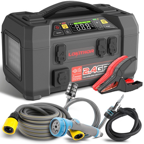 2500a jump starter with car - jump,